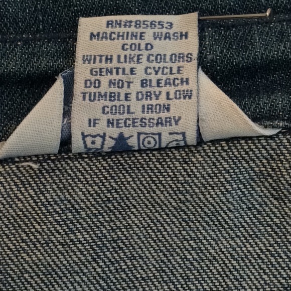 𝅺Koret City Blues Vintage Denim Jacket, XL, Blue - Picture 5 of 5